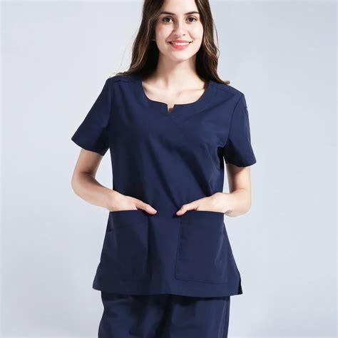 navy blue nursing scrubs uniforms.